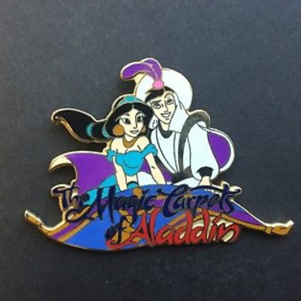 Jasmine Aladdin Carpet Disney pin